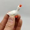 Сказочный сад Лебедь Подарок для родителей и детей Миниатюры Фигурка гуся Настольный горшок Ремесло Бонсай Украшение