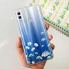Чехол для Honor 10 Lite Honor 10i Ударопрочный чехол HRY-LX1T HRY-LX2 Стильный Цветочный Мягкий силикон Прозрачный ТПУ Funda Для Honor10 Capa