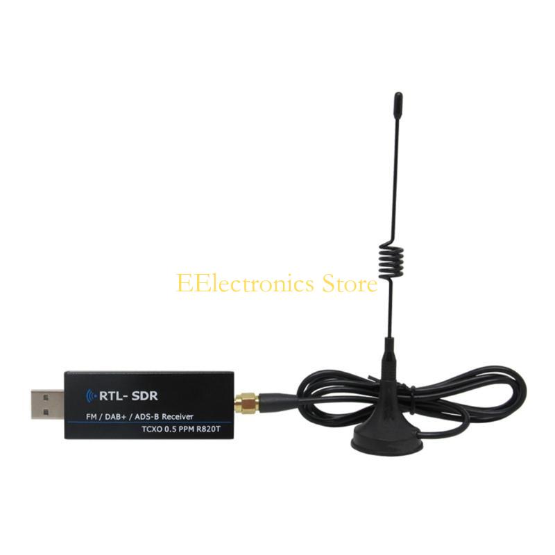 B03C Цифровой приемник с широким диапазоном частот, USB-интерфейсы 24 МГц-1766 МГц, все диапазоны, программно-определяемый радиоприемник с антенной