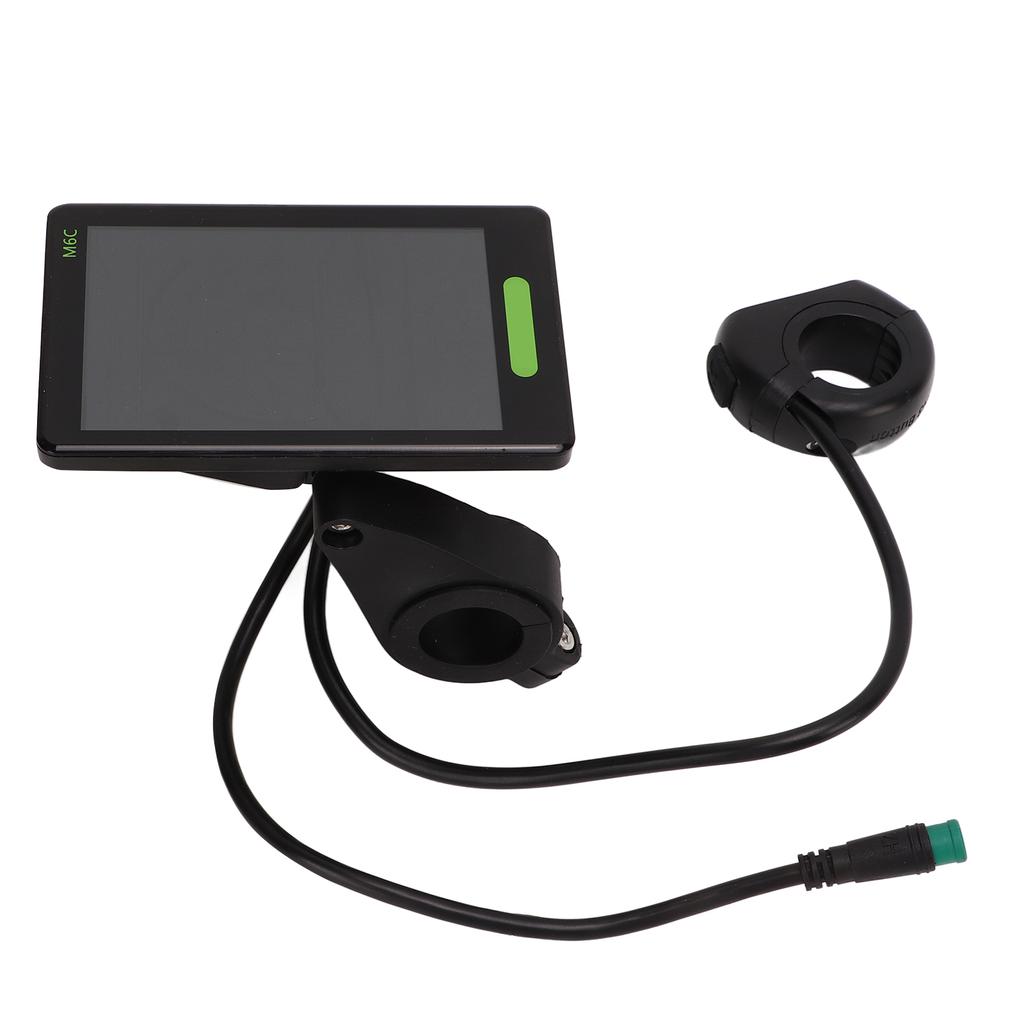 Электрический велосипедный дисплей с большим экраном M6C ЖК-дисплей для скутера, панель управления с водонепроницаемым корпусом