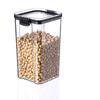Grains Storage Box Transparent Sealed PET Silicone Food Storage Containers for Kitchen Snacks Tea