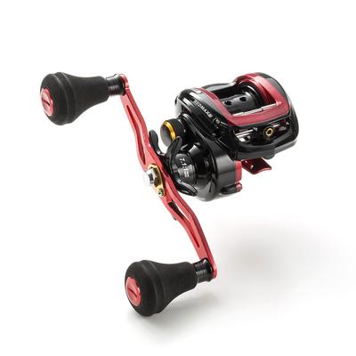 AbuGarcia REDMAX Ship 3 Правосторонняя лодочная рыболовная катушка с двойной ручкой и высокой передачей, двухвальная катушка для приманки