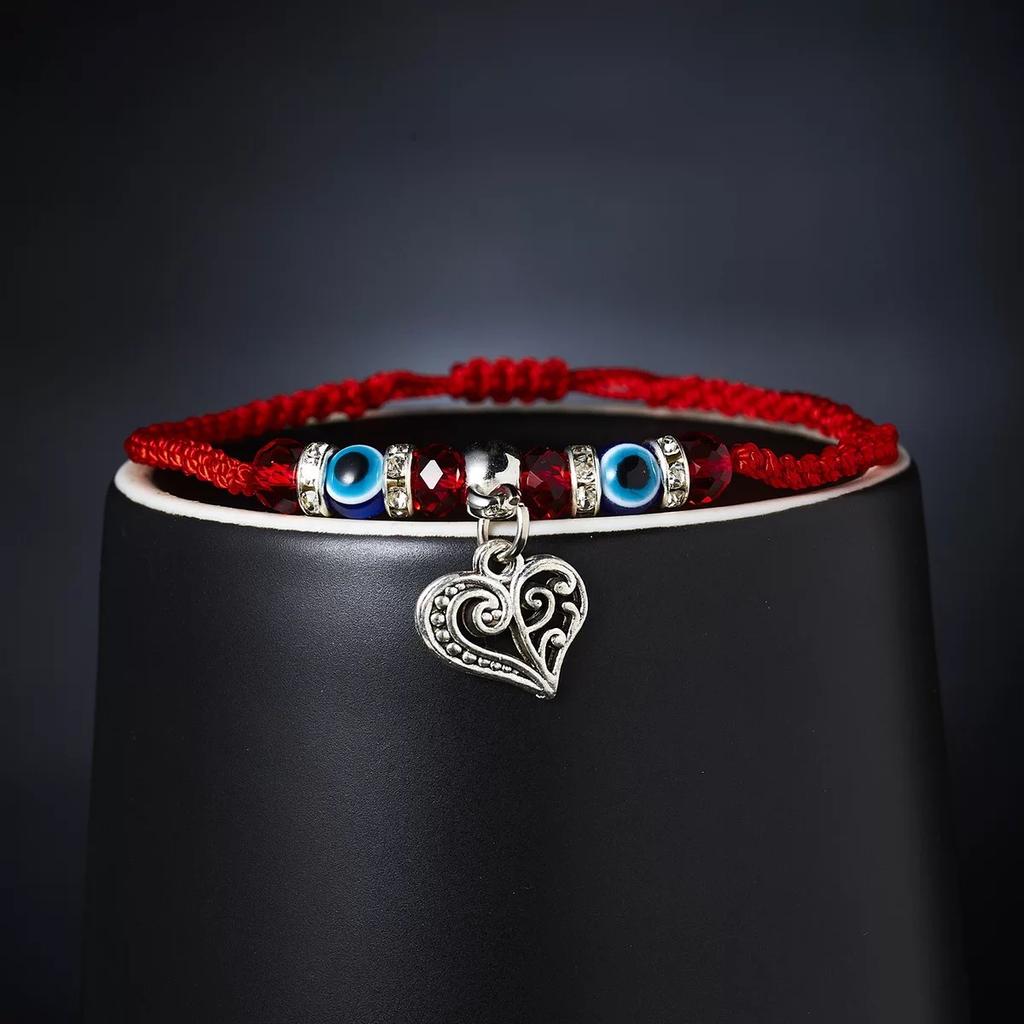 14 Style Turkish Lucky Evil Eye Bracelet Women Handmade Lucky Jewelry Blue Eyes Female Charm Fashion Bracelet Friendship Jewelry