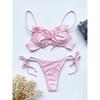 Женское бикини Push Up 5 цветов Купальник Женский купальник Сексуальный комплект бикини с рюшами Biquini Micro Biquini Купальный костюм Купальный костюм