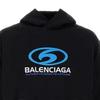Balenciaga Logo-Printed Distressed Hoodie 761458TPVU71165