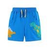 Европейский стиль, мальчиковые шорты-капри с вышивкой в виде мультяшного динозавра, летние для детей среднего и маленького возраста