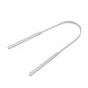 Tongue Scraper Stainless Steel Cleaner Fresh Breath Cleaning Coated Tongue Toothbrush Dental Oral Hygiene Care Tools