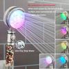 Новый LED душевой лейк SPA с контролем температуры, 3/7 меняющих цвет, анионный, водосберегающий, ручной, для ванной комнаты, дома, инновационные аксессуары