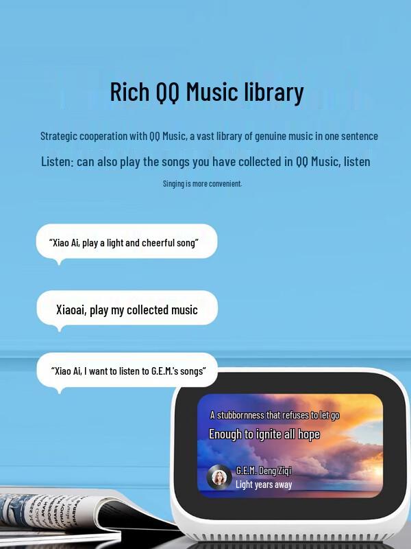 Xiaomi XiaoAI Touchscreen AI Smart Speaker