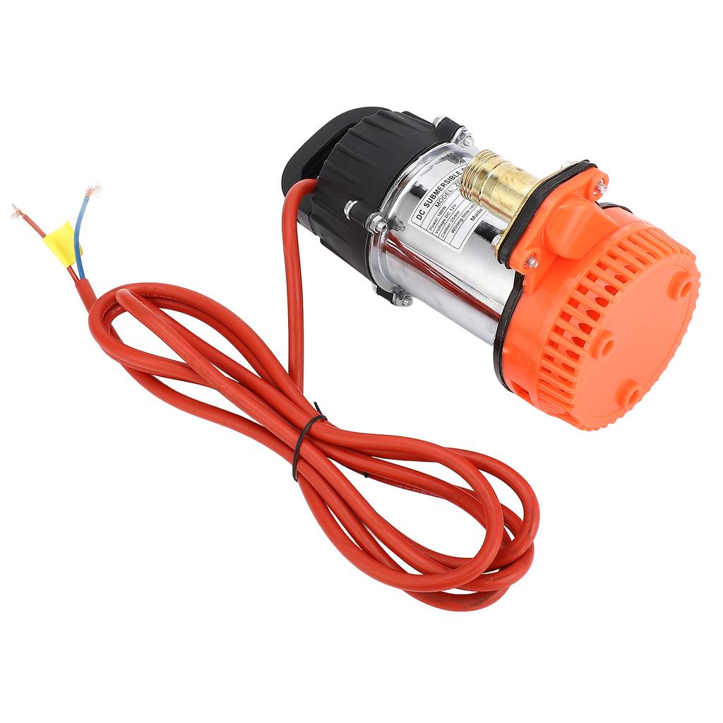 Погружной насос постоянного тока 180 Вт 8 м Высокий подъем Большой поток Нержавеющая сталь Погружной скважинный насос для фермы