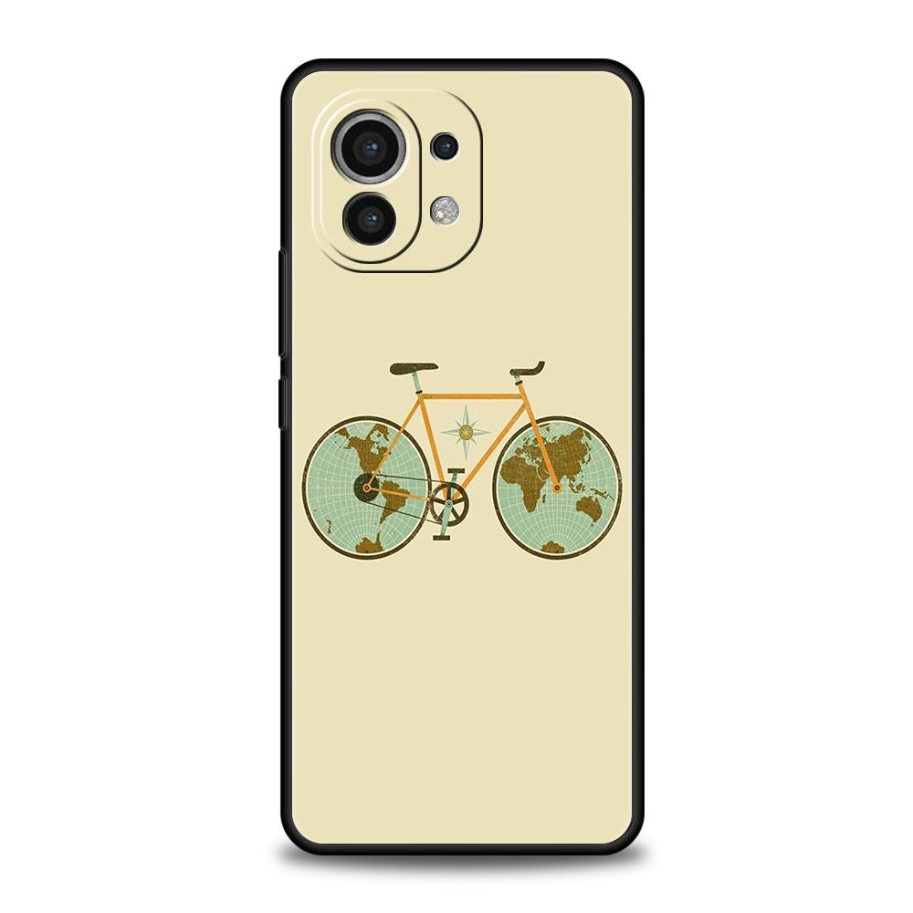 Чехол для телефона для Xiaomi Poco X4 X3 NFC F3 F4 M3 M4 Mi Note 12T 10 11 Ultra 11T 13 Pro 12 Lite 9T 5G Крышка Горные Велосипеды Велоспорт