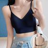 Summer Thin U-shaped Beautiful Back Underwear Bra Gathered Backless Sports Vest with Chest Pads Integrated Bra