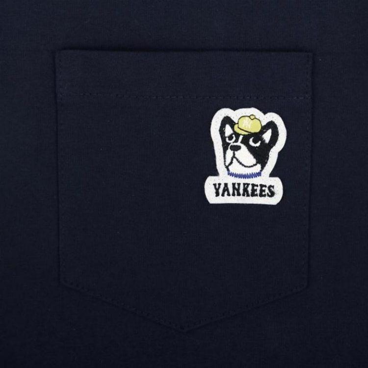 MLB Футболка New York Yankees Унисекс Темно-синяя 31TSC3031-50N