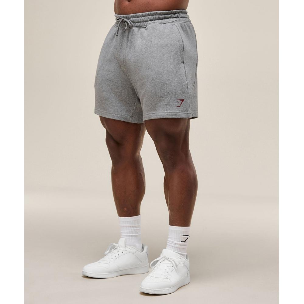 Gymshark Power 5 шорты Charcoal Core Marl A2c9b Gbbb