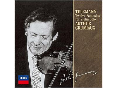 [CD] Телеман: 12 Фантазий для скрипки соло Огр./изд.. Артур Грюмо UCCD-9834