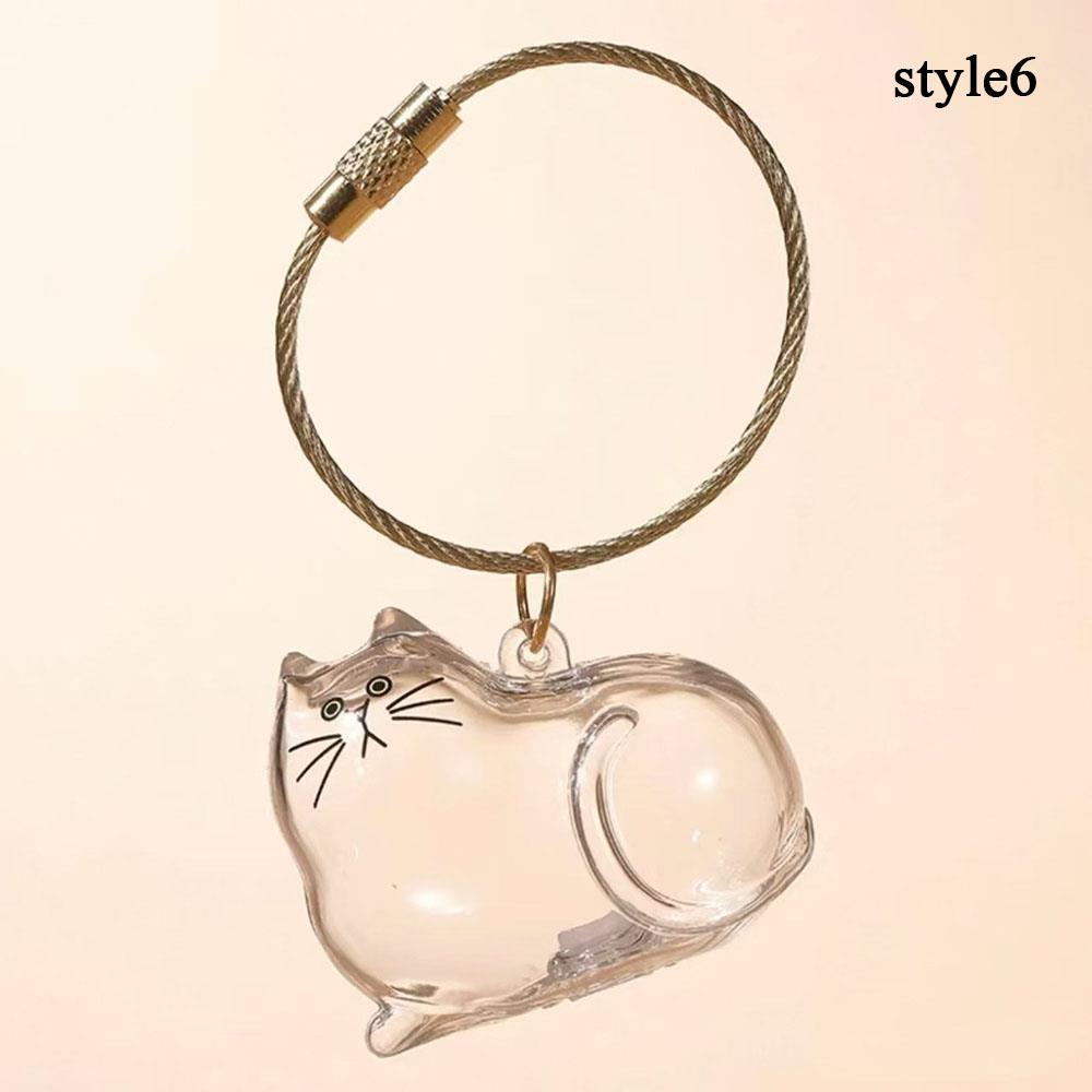 Portable Pet Hair Keepsake Memorial Bottle For Cat Fur Cat Hair Storage Box Pet Fur Keepsake Capsule DIY Transparent Fur Storage