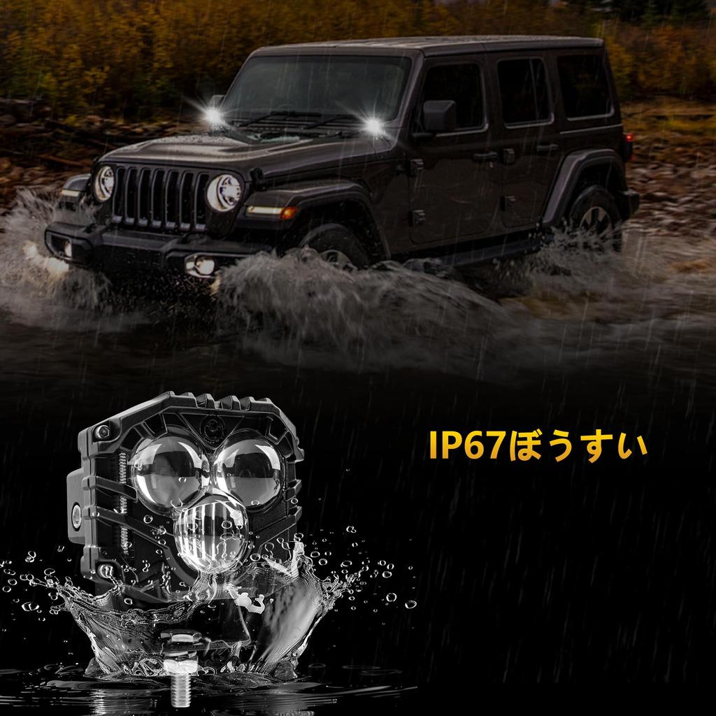 VANCROSER Кронштейн для Jeep Wrangler JK рабочий свет 2 DT жгут проводов 12v 24v светодиодный рабочий свет 3 дюйма 60 Вт светоотдача Белый 6000K прожектор светодиодная противотуманная фара