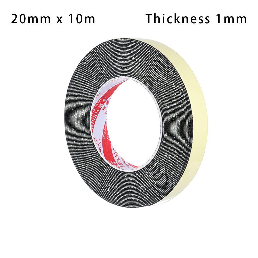 Door Waterproof Sound insulation Single Sided Adhesive Rubber Strip Tape Foam Sponge Seal Strip