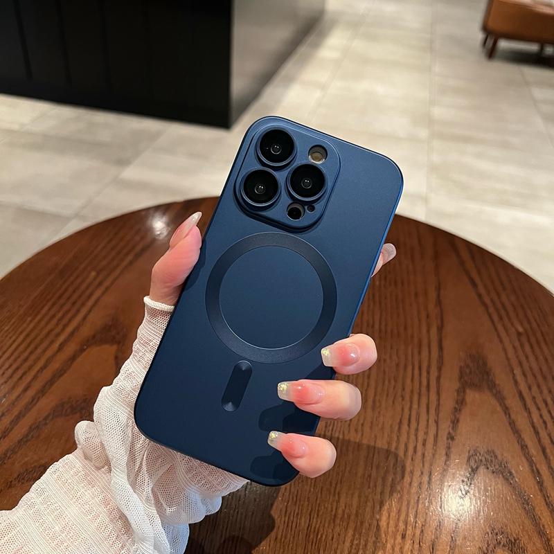 Роскошный чехол Magsafe с беспроводной зарядкой для iPhone 16 15 14 13 12 11 Pro Max X XR Xs Max 7 8 Plus SE 2020 2022, мягкий магнитный чехол-бампер