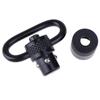 Metal Pattern Knurled Strap Buckle Swivel Mount Quick Detach Release Sling Swivel Mount Ring