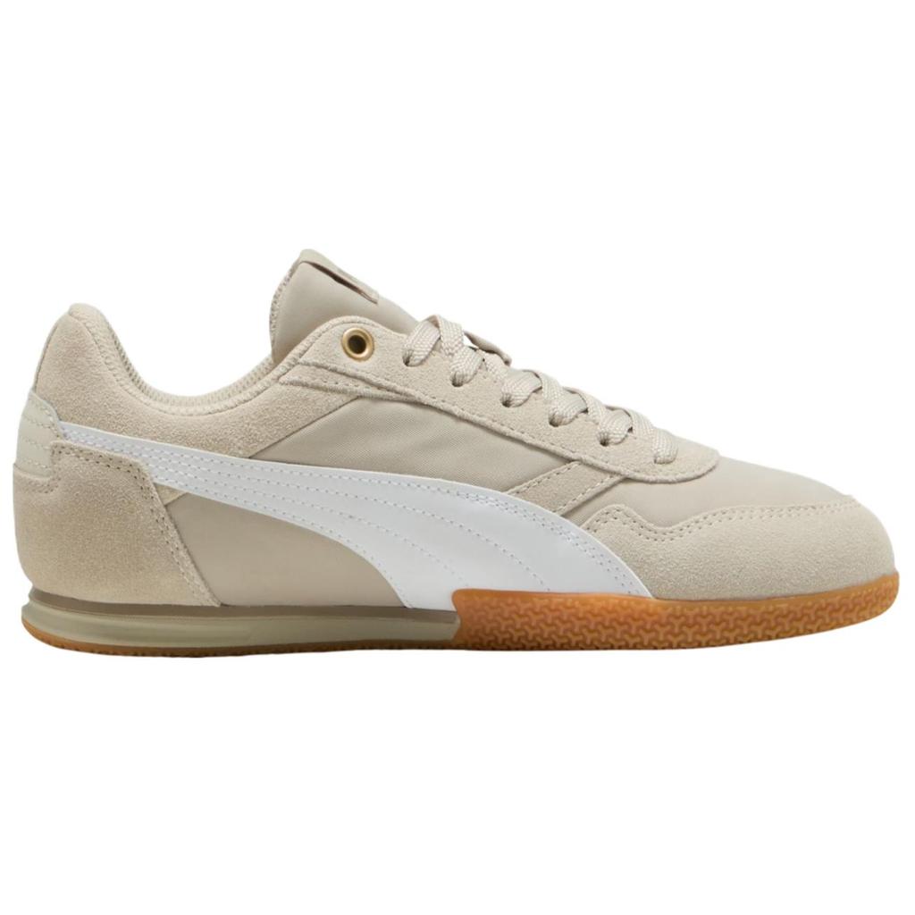 Puma Рим Ретро Низкие Повседневные Кроссовки Бежевый Белый Резиновая Подошва Унисекс 403554-05