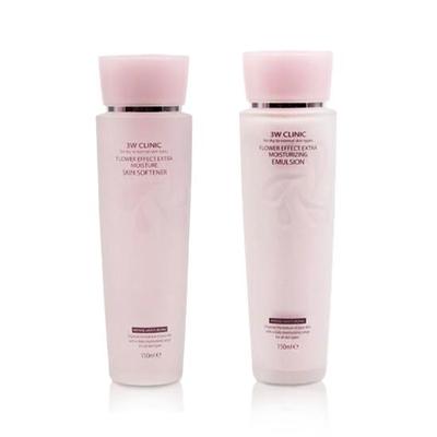 Смягчающий лосьон для кожи Flower Effect Extra Moisture (Тоник) 150 мл, Эмульсия 150 мл (7 вариантов)