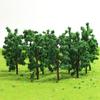 Scenery Collection Tree Models, 65mm, 1:25-1:300, for N/HO Gauge, 30 Trees, Landscape, Miniature Garden, Railway Model, Building Model, Diorama, Educa