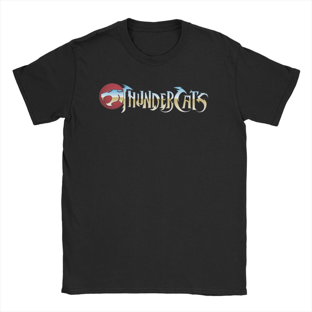 Men Womens ThunderCats T Shirt Panthro Cheetara Tygra 80s Retro Cartoon Pure Cotton Clothes Vintage Tee Shirt Graphic TShirts