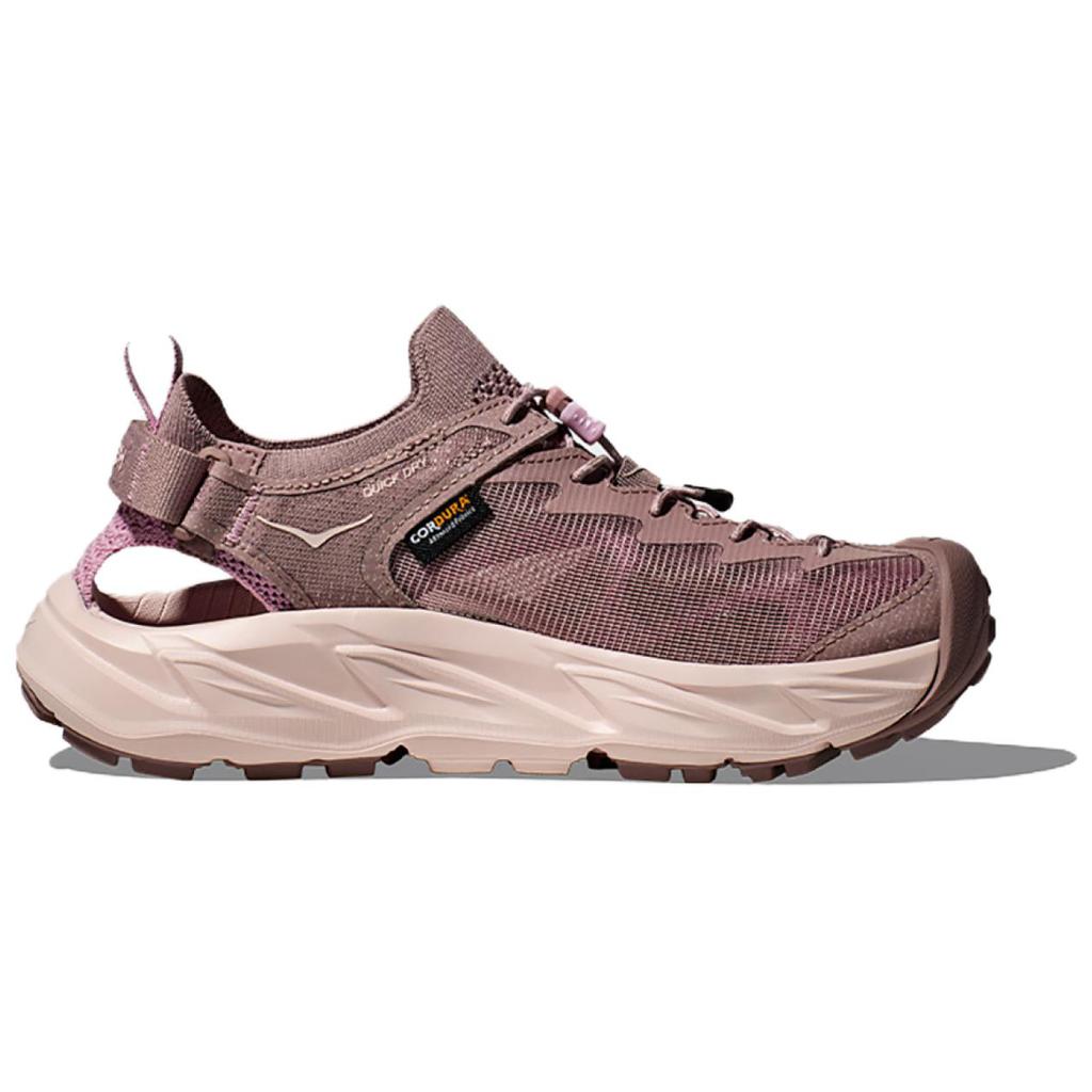 HOKA One One Hopara 2 Comfortable Soft Mesh Cushioning Low Top Trail Running Shoes Women Sneaker Brown 1147670-QZT