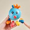 Sound Colorful Octopus Teething Toy Octopus Toddler Pushs and Pull Toy  Children Girls Boys