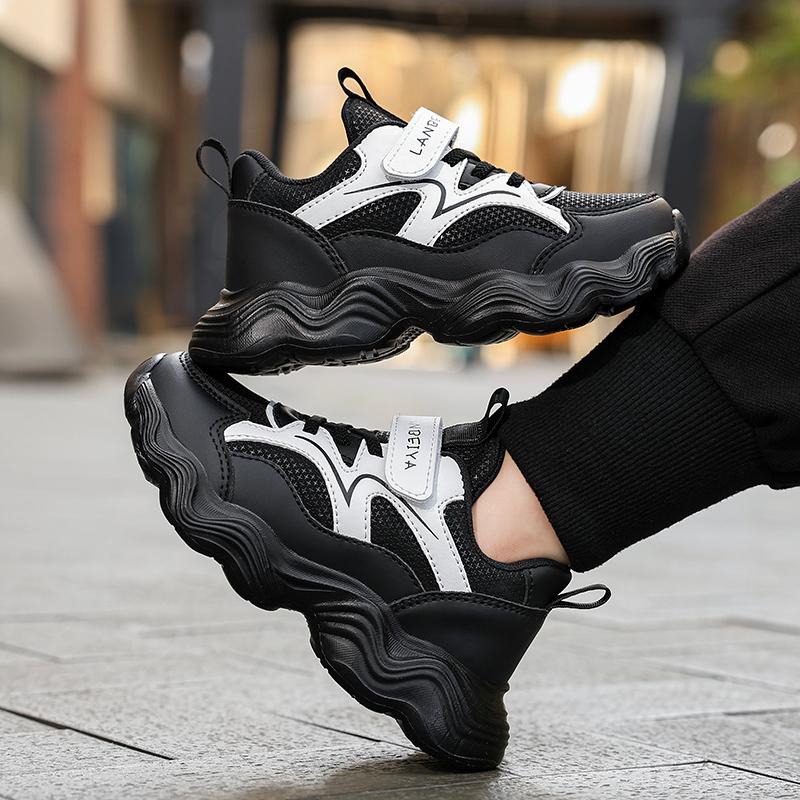 Детская мода Four Seasons Дышащая повседневная обувь для детей Бег Спорт Студенты Девочки Трендовые удобные кроссовки для спортзала