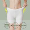 3 IN 1 Hip Lift Ice Silk Seamless Safety Pants Women's Panties High Waist 3D ButtocksThin Women's Summer Shorts Boxer