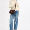 COACH Cargo Soft Tabby 26 Turnlock Classic Signature Hardware Calf Leather Hand-Crossbody Shoulder Bag Medium Women’s Maple Leaf