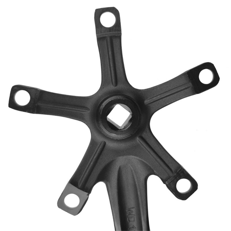 Горизонтальные шатуны велосипеда Правый Левый Шатунный механизм Велосипед Шатуны для модернизации центрального двигателя