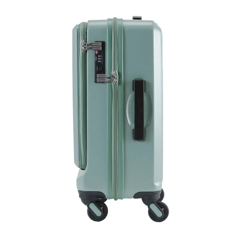 Suitcase Front Open 48cm 32L Mustard [Frequenter] Carry-on 1-254 [93]