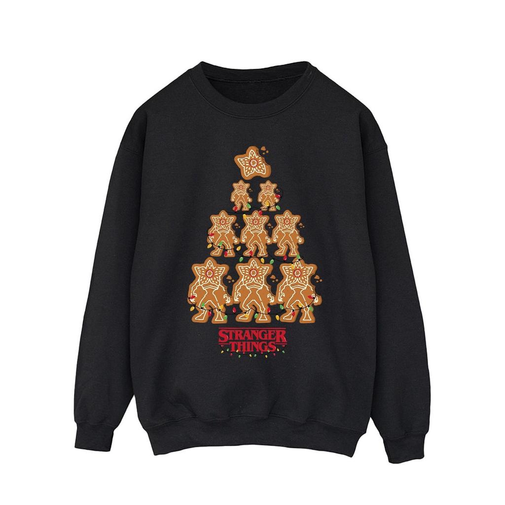 Netflix Mens Stranger Things Gingerbread Sweatshirt