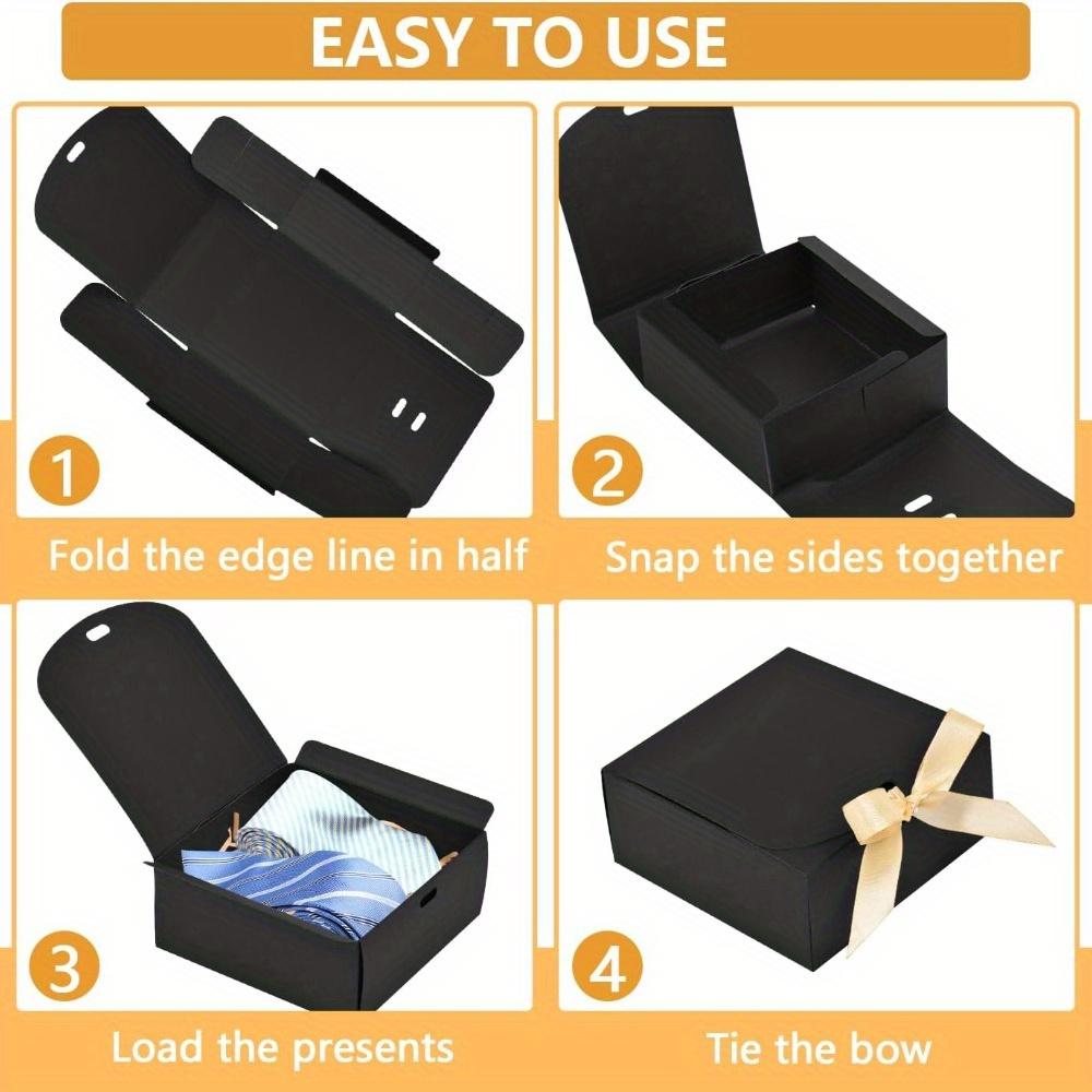 8pcs Gift Boxes Paper Gift Box with Lids for Gift Packaging Bridesmaid Proposal Box Birthday Party Favor Box Gift Box for Wedding Business Family Use