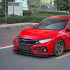 16-21 Honda Civic Hatchback 10th Gen Front Lip & Rear Spoiler Kit