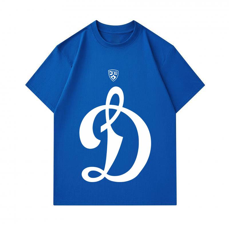 Men's 100% Cotton Crew Neck Short Sleeve T-Shirt, Stylish Cursive Monogram Printed Casual Loose Fit Tee for Daily Summer Wear, Soft Breathable Basic T