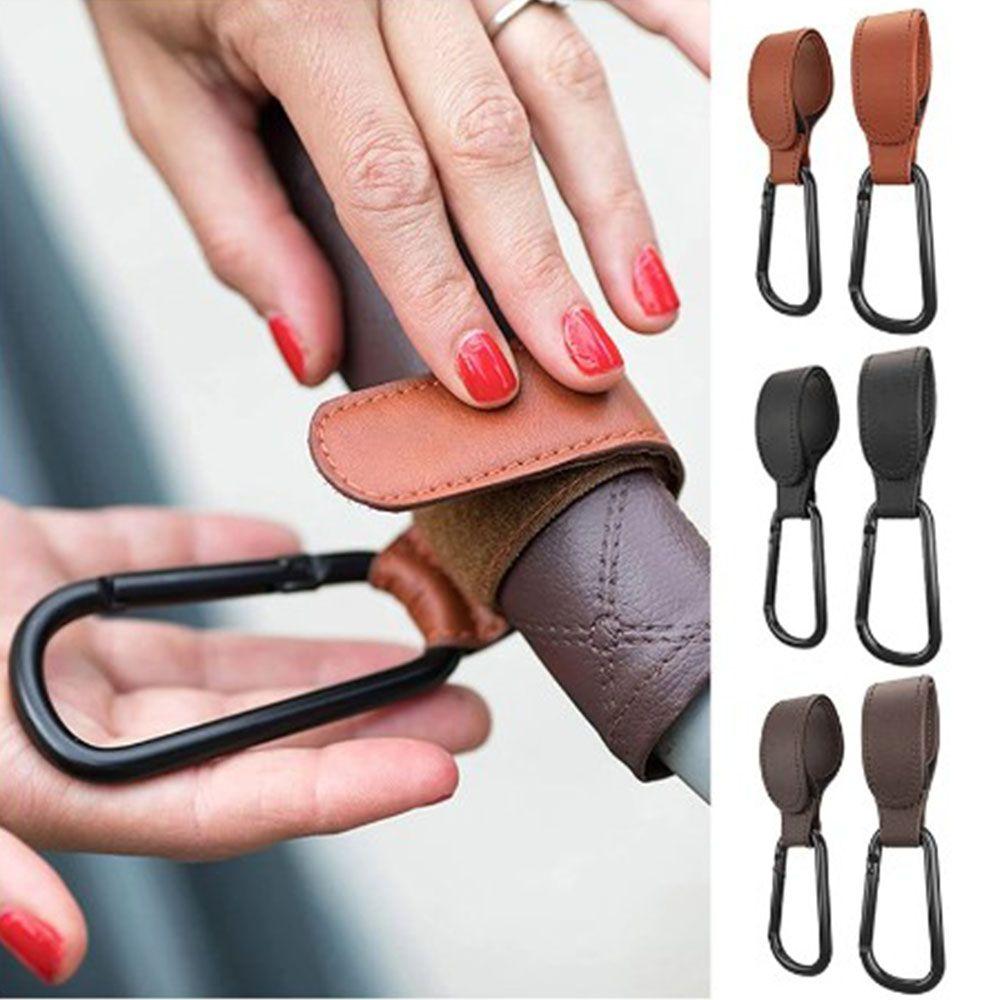 Aluminum Zinc Zinc Alloy Carabiner Pram Hook Baby Bag Stroller Hook Stroller Hooks Clips Cart Organizer
