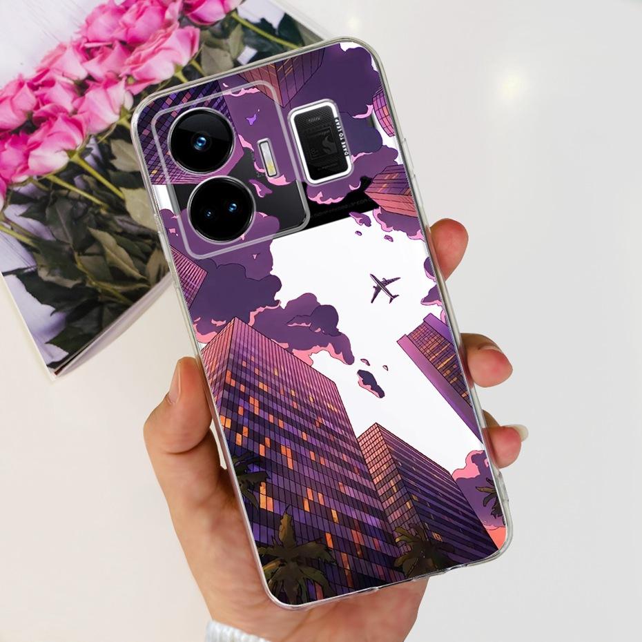Для Realme GT3 RMX3709 Крутой Мультяшный Чехол-Дракон Для Realme GT 3 GT3 240W 5G Мягкие Силиконовые TPU Чехлы