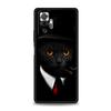 Черный кот Стеклянный Глаз Чехол для Телефона Для Xiaomi Redmi Note 12 5G 11 10 Pro Plus 9S 9 8 7 9T 8T 10C 9C 9A 5G K50 Gaming Мягкий Чехол