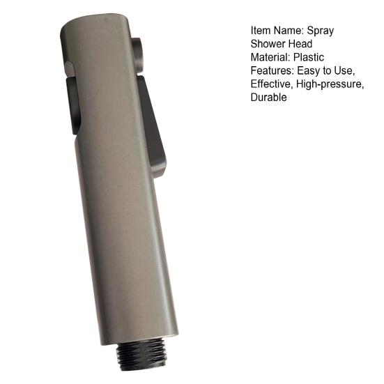 Spray Shower Head Polished Easy To Clean Simple Installation High-pressure Sprayer Toilet Rinsing Tool Household Supplies