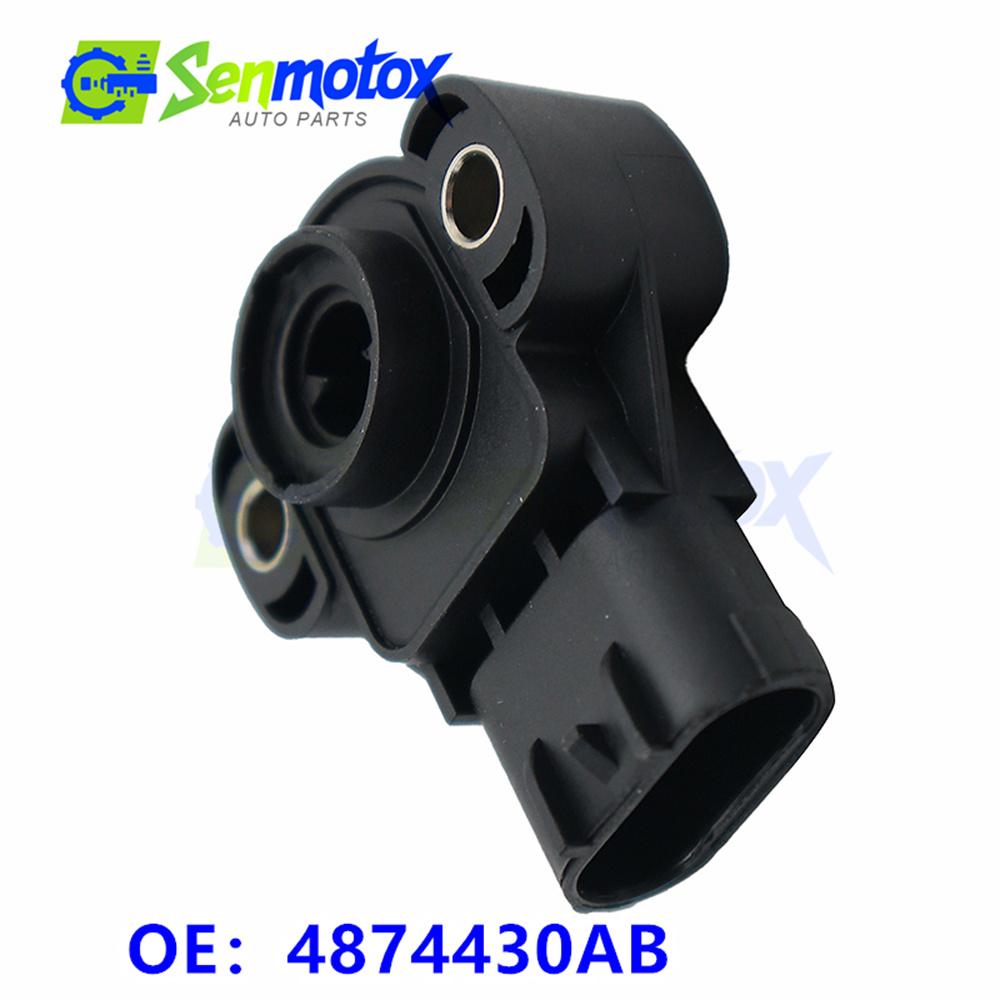4874430AB For 1995-2002 Sebring Neon Plymouth 2.0l Chrysler Dodge Cirrus Auto Spare Parts 48744 30AB Throttle Position Sensor