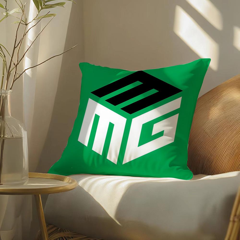 Бренд M-Mmg Чехол для подушки-кушона Мягкий короткошерстный чехол для подушки Гладкая уютная текстура Эстетичный чехол для кушона Декор для дома