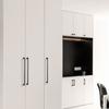 Brass Gold Finish Cabinet Door Handles Minimalist Design Kitchen Handles  For Kitchen Cabinets