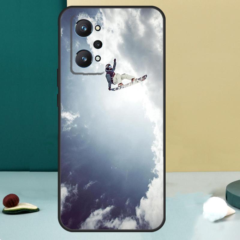 Крутые спортивные чехлы для сноубординга для Realme 13 12 10 11 14 Pro Plus GT 6 5 6T GT7 Pro C55 C53 C51 C21Y C25S C75 C67 C61