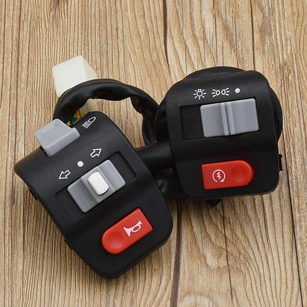 Аксессуары для электромобилей Переключатель ручки фары Переключатель вспышки Переключатель сигнала Мотоциклетные запчасти
