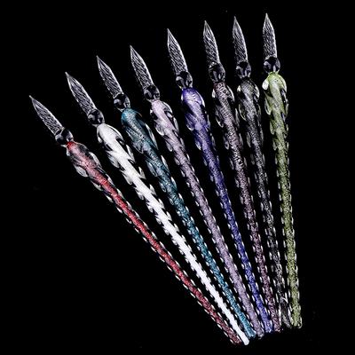 Diy Craft Картина Подарочные Капельные авторучки Dip Pen Стеклянные чернила