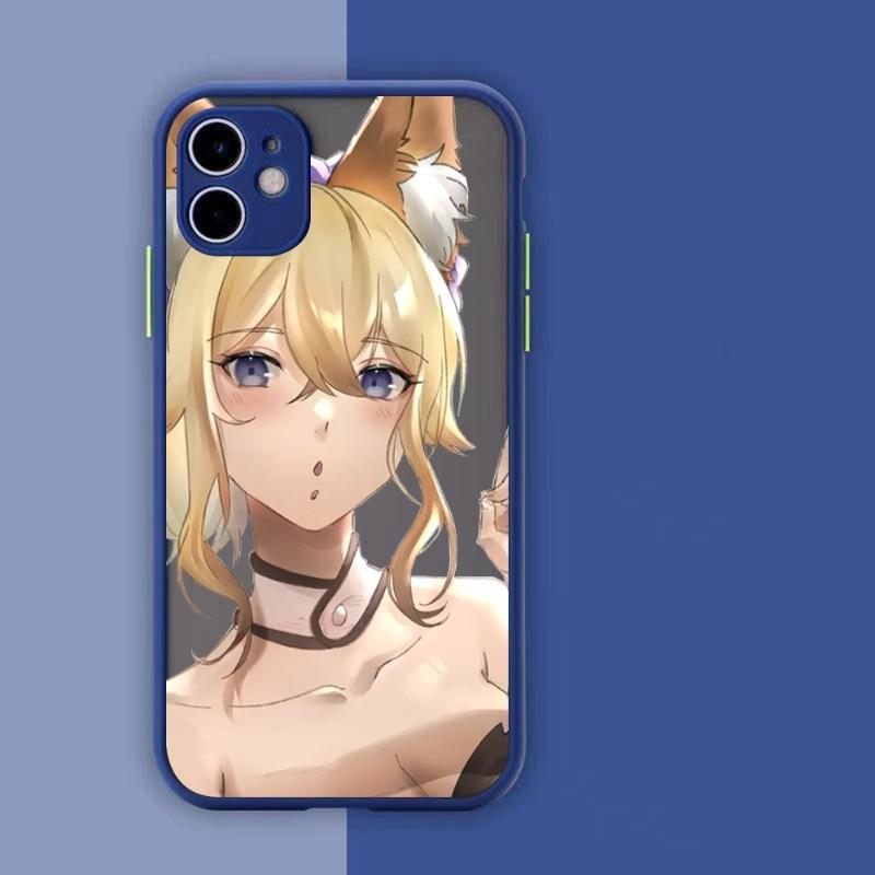 Чехол для телефона Cute Girl Jean Genshin для iPhone 14 13 12 11 Mini Pro Max XS X Max XR 8 7 Plus SE 2022, цветной чехол для телефона